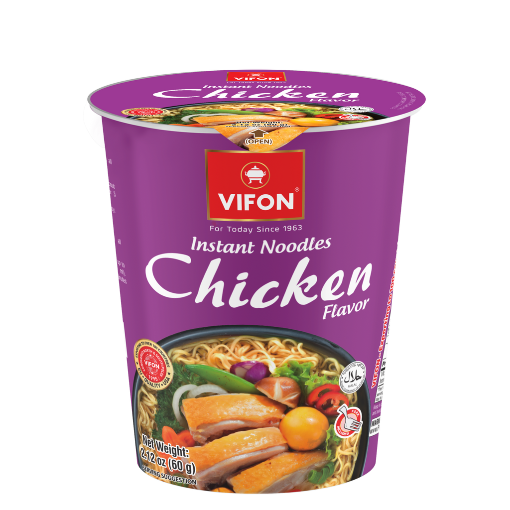 VIFON Instant Noodles Cups - Mì Ly Ăn Liền