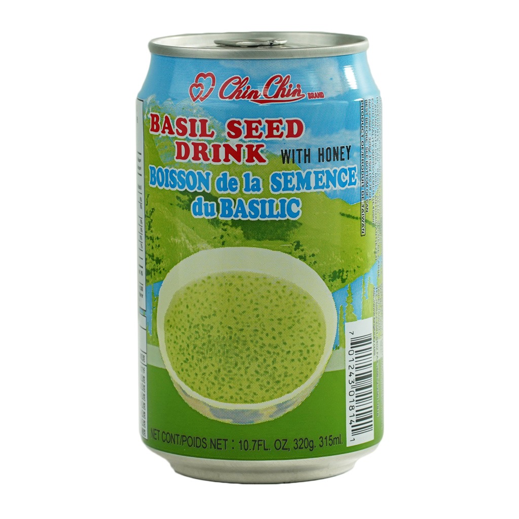 Chin Chin Basil Seed Drink, 10,7 oz (24Count) VIFON INTERNATIONAL INC.