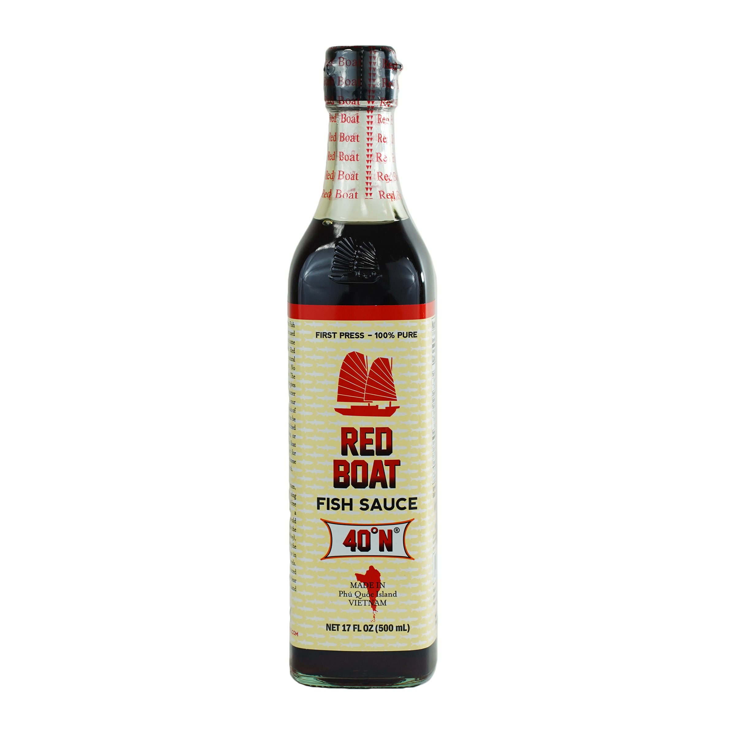 Red Boat Fish Sauce, 17 oz Bottle (12Count) VIFON USA