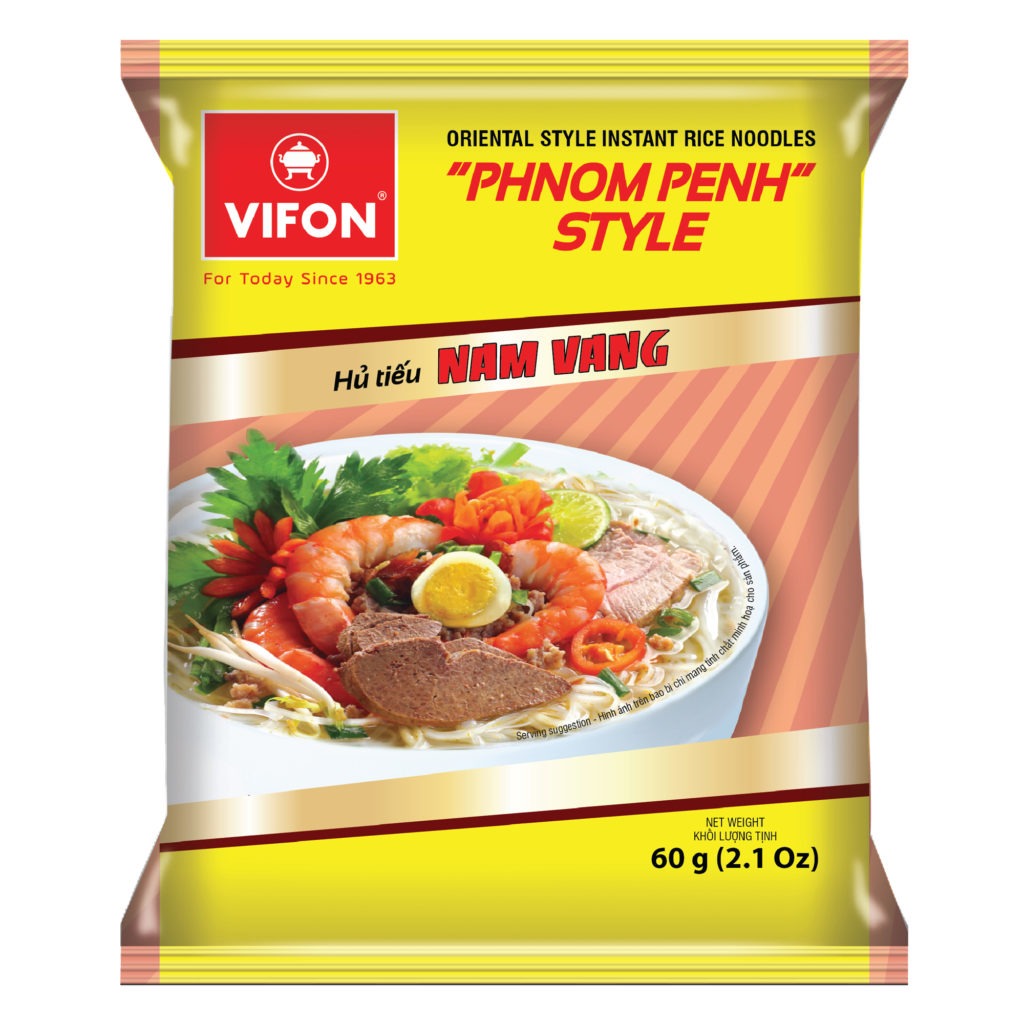 Vifon Phnom Penh Instant Rice Noodles (Hu Tieu Nam Vang) 2.1 Oz, 24 ...