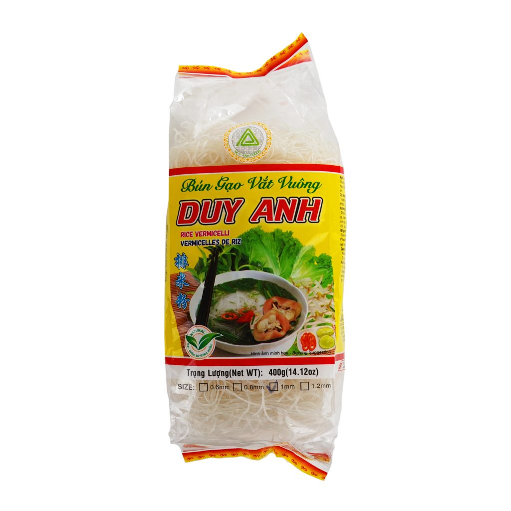 Duy Anh Rice Vermicelli Square (Bun Gao Vat Vuong), 14.12 oz (30-Count ...