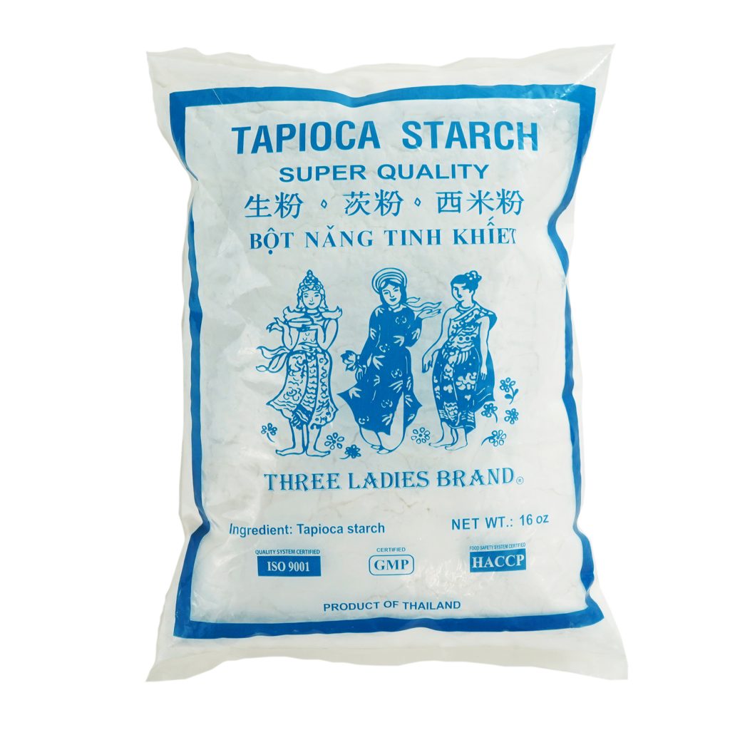 Three Ladies Tapioca Starch Flour, 16 oz (24-Count) - VIFON ...