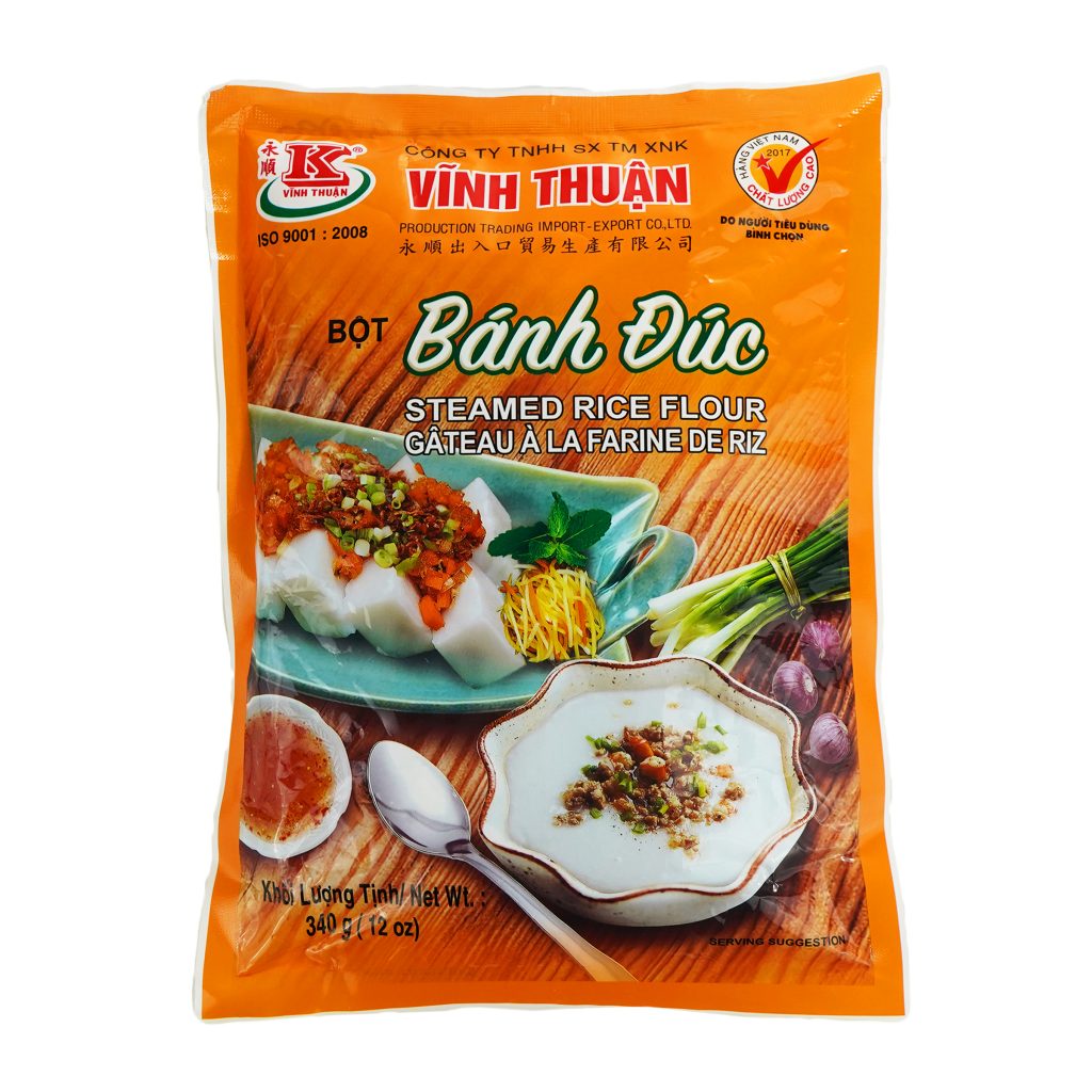 Vinh Thuan Steamed Rice Flour (Bot Banh Duc), 12 oz (30-Count) – VIFON ...