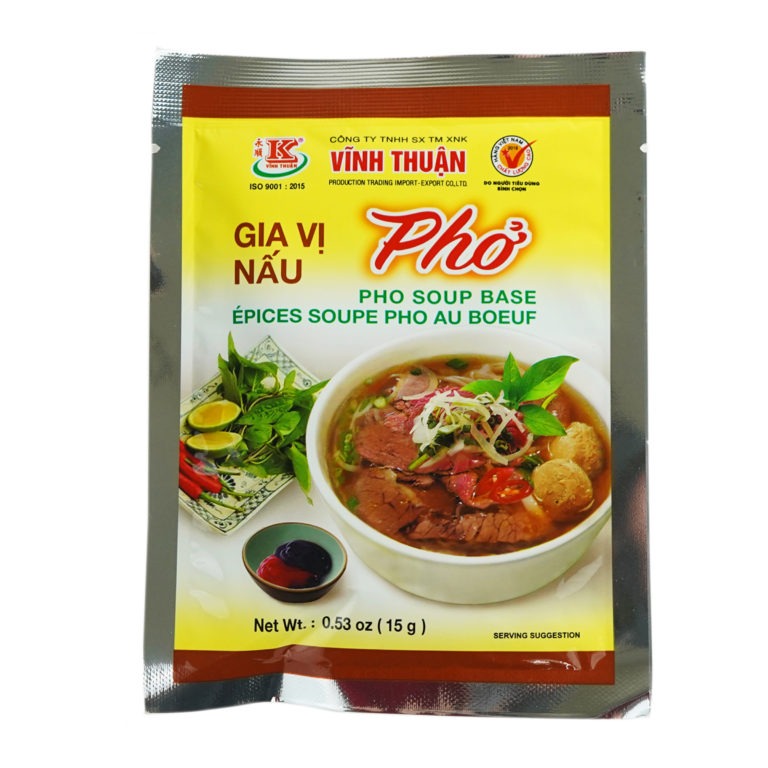 Vinh Thuan Pho Soup Mix Gv Nau Pho, .53 g (50-Count) - VIFON ...