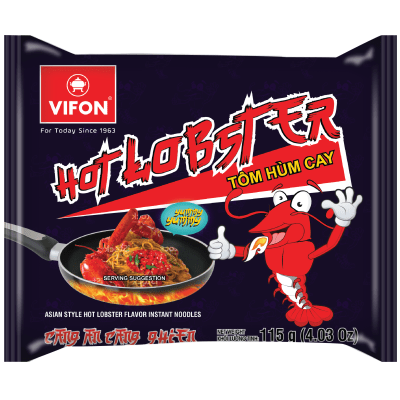 Hot Lobster Instant Noodles