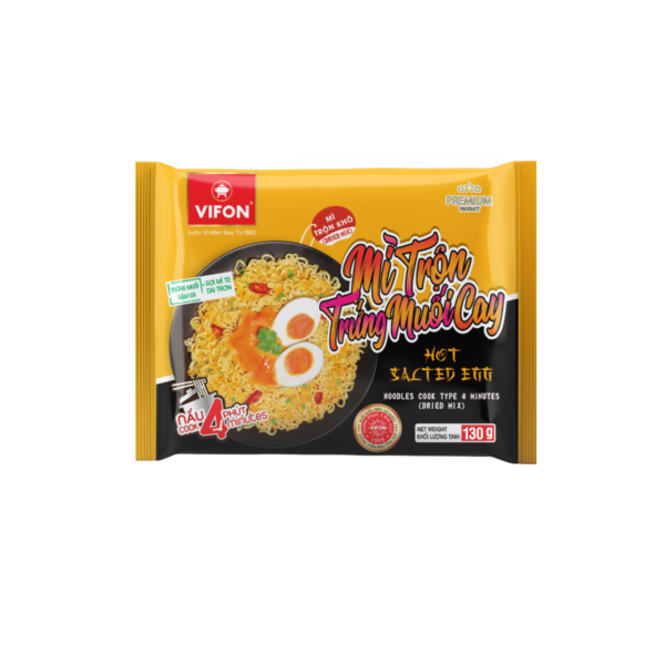 Instant Salted Egg Ramen (Spicy) (Bag)