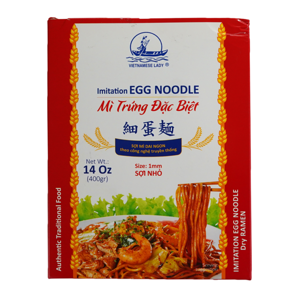 Vietnamese Lady Egg Noodle 1mm