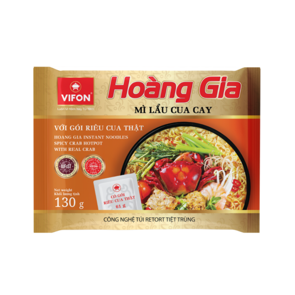 Hoang Gia Spicy Crab Hot Pot Noodles (Mien Cua Cay Lau)