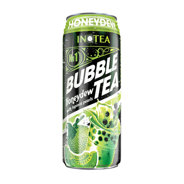 Bubble Tea Honeydew Drink