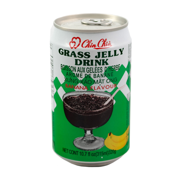 Grass Jelly Banana Drink