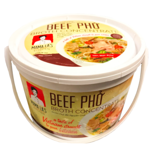 Frozen Container Pho Broth Beef