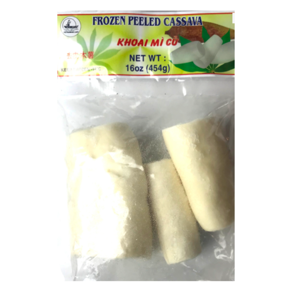 Frozen Cassava Peeled Whole