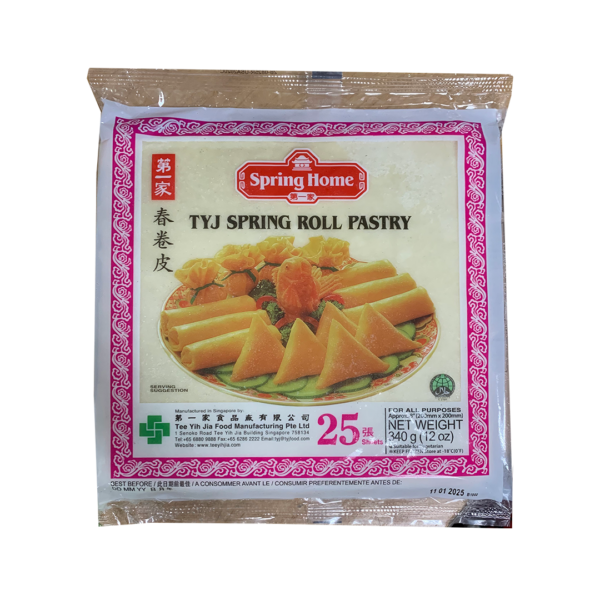 Frozen TYJ Spring Roll Pastry