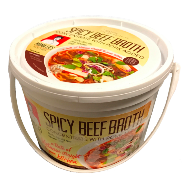 Frozen Container Pho Broth Spicy Beef